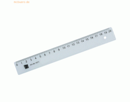 10 x Alco Lineal Kunststoff 20cm transparent