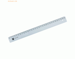 10 x Alco Lineal Kunststoff 30cm transparent