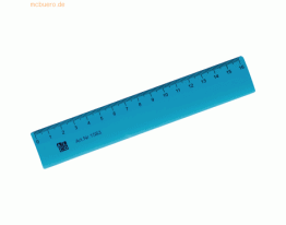 10 x Alco Lineal flexibel 16cm blau