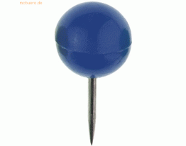 10 x Alco Landkartennadeln 10mm VE=20 Stück dunkelblau