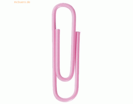 10 x Alco Briefklammer Metall kunststoffüberzogen 26mm rosa VE=100 Stü