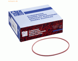 Alco Gummiring Naturkautschuk 50mm rot 20g
