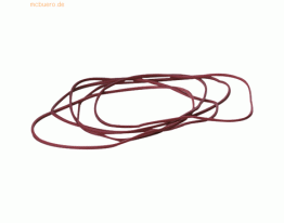 Alco Gummiring Naturkautschuk 100mm rot 20g