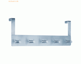 ALCO Türgarderobe Metall 35x7,5x13,5cm silber