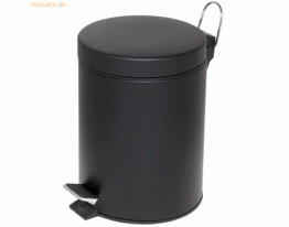 Alco Tretabfalleimer 5 Liter schwarz