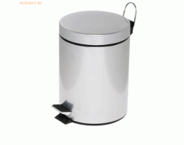 Alco Tretabfalleimer 5 Liter silber