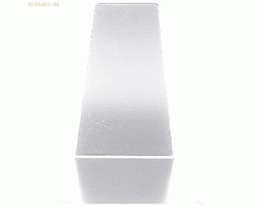 Alco Buchstütze 125x140x145mm weiß