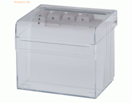 Alco Karteibox Acryl 13x9x10,5cm glasklar