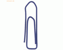 10 x Alco Briefklammer Metall lackiert 26mm dunkelblau VE=100 Stück