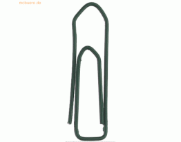 10 x Alco Briefklammer Metall lackiert 26mm dunkelgrün VE=100 Stück