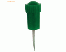 10 x Alco Stoßnadel 12mm dunkelgrün VE=50 Stück