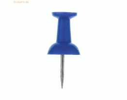 10 x Alco Pinnwandnadel 7,5mm dunkelblau VE=40 Stück