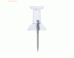 10 x Alco Pinnwandnadel 7,5mm glasklar VE=40 Stück