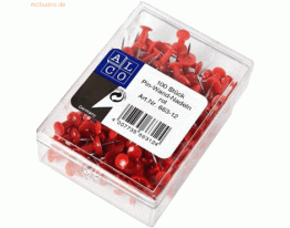 Alco Pinnwandnadel 7,5mm rot VE=100 Stück