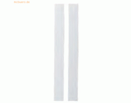 Alco Wandleiste selbstklebend weiß 100x5cm + 4 Magnete