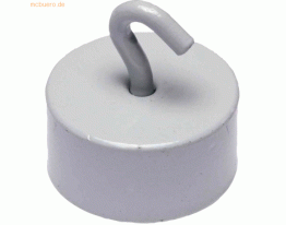 Alco Hakenmagnet Neodym Neodym (Nd) 30mm TG 28000 g weiß