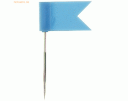 10 x Alco Markierfähnchen hellblau VE=20 Stück