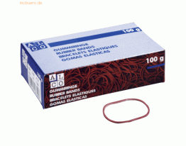 Alco Gummiring Naturkautschuk 25mm rot 100g