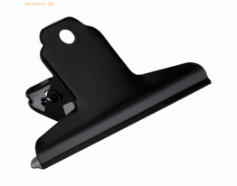 Alco Briefklemmer 100mm schwarz 10 Stück