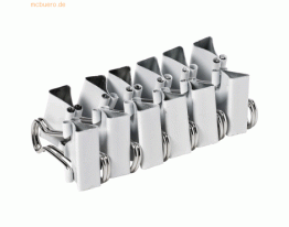 Alco Foldbackklammer 15mm weiß VE=12 Stück