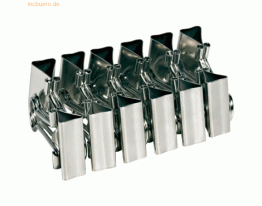 Alco Foldbackklammer Metall vernickelt 15mm vernickelt VE=12 Stück