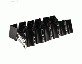Alco Foldbackklammer Metall vernickelt 51mm schwarz VE=12 Stück