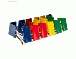 Alco Foldbackklammer Metall vernickelt 51mm sortiert VE=12 Stück