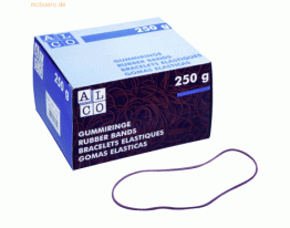 Alco Gummiring Naturkautschuk 65mm rot 250g