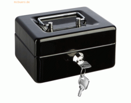 Alco Geldkassette Stahlblech mit Schloss 250x170x90mm schwarz