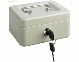 Alco Geldkassette Stahlblech mit Schloss 250x170x90mm grau