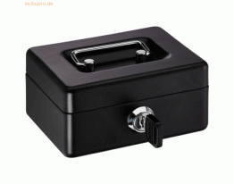 Alco Geldkassette Mini-Box Stahlblech mit Schloss 125x95x60mm schwarz