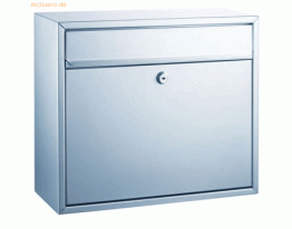Alco Briefkasten 31x36x15cm silber lackiert