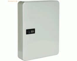 Alco Schlüsselschrank Stahlblech 280x80x370mm für 60 Schlüssel lichtgr