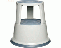Alco Rollhocker Al Step Metall lichtgrau