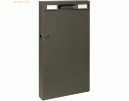 Alco Schlüsselschrank Stahlblech 450x50x680mm für 200 Schlüssel anthra