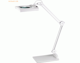 Alco Lupenleuchte LED mit Standfuß weiß