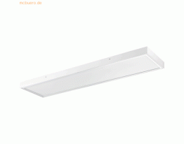 Alco LED-Deckenleuchte eckig 1200x300x13/53mm 36W weiß