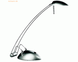 Alco Büroleuchte Halogen 220/12V 20W silber