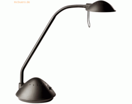 Alco Büroleuchte Halogen 220/12V 20W schwarz