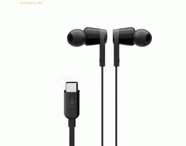 Belkin Belkin Rockstar In-Ear Kopfhörer mit USB-C Connector, schwarz
