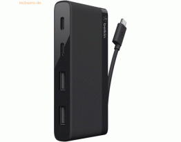 Belkin Belkin 4-Port USB-C Travel Hub (2x USB A, 2x USB C), schwarz