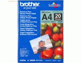 Brother Fotopapier Inkjet A4 20 Blatt (bis 6000 dpi) 260g/qm