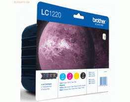 Brother Tintenpatronen Brother LC-1220 Multipack (je 1x BK/M/C/Y)