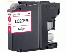 Brother Tintenpatrone Brother LC-22EM magenta (ca. 1200 Seiten)