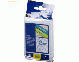 Brother Schriftband TZe-133 12mm blau/transparent