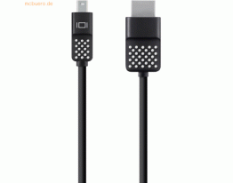 Belkin Belkin Mini Displayport auf HDMI Kabel, 1.8m, schwarz