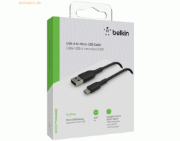 Belkin Belkin Micro-USB/USB-A Kabel PVC, 1m, schwarz