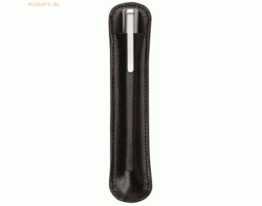 Alassio Stifteetui 15,4x2cm für 1 Stift Leder schwarz