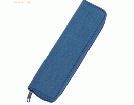 Alassio Schreibgeräteetui 5x17x2cm Polyester/Cotton blau