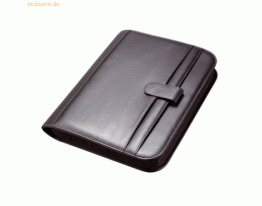 Alassio Ringbuchmappe Riccione A4 FineTouch Lederimitat schwarz